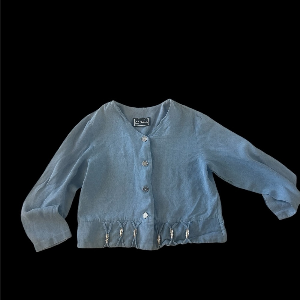 Vintage western denim shirt jack